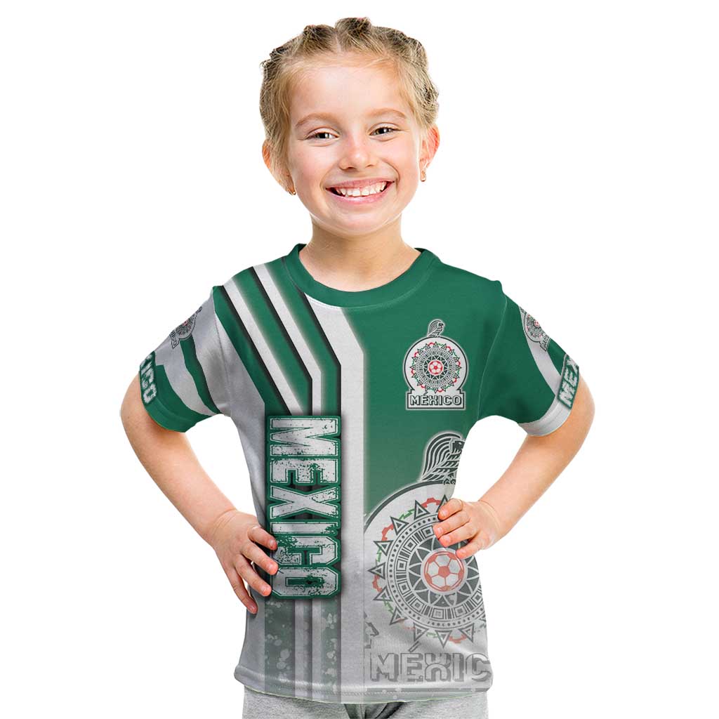 Mexico Football Kid T Shirt El Tri Soccer - Road To Champion