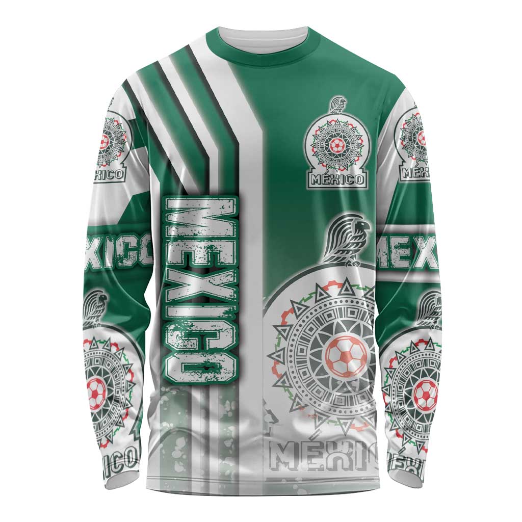 Mexico Football Long Sleeve Shirt El Tri Soccer - Road To Champion