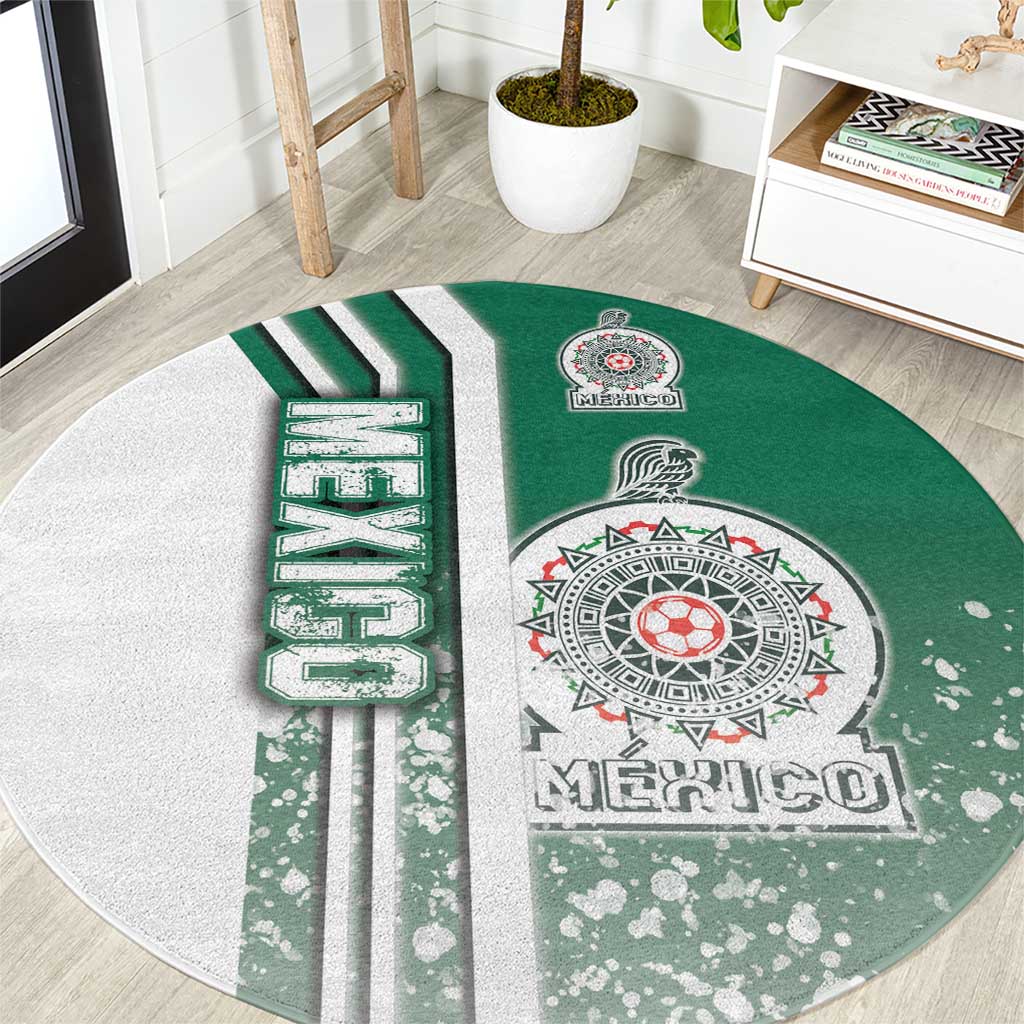 Mexico Football Round Carpet El Tri Soccer - Road To Champion