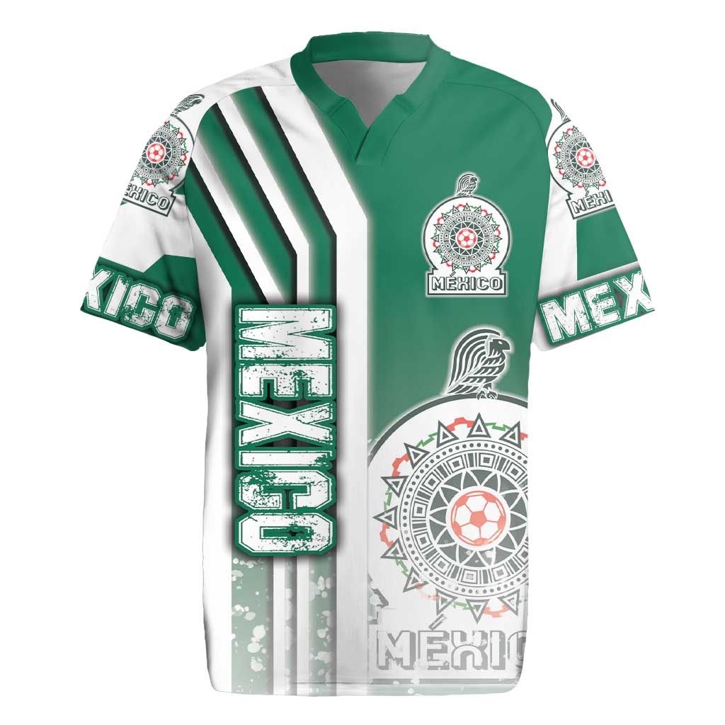 Mexico Football Rugby Jersey El Tri Soccer - Road To Champion