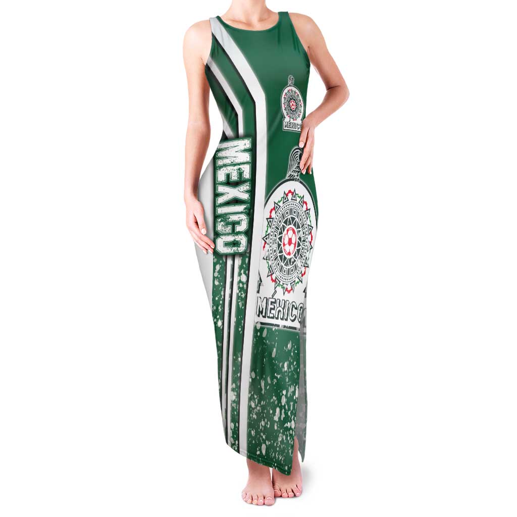 Mexico Football Tank Maxi Dress El Tri Soccer - Road To Champion