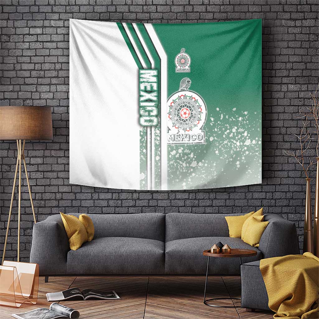 Mexico Football Tapestry El Tri Soccer - Road To Champion