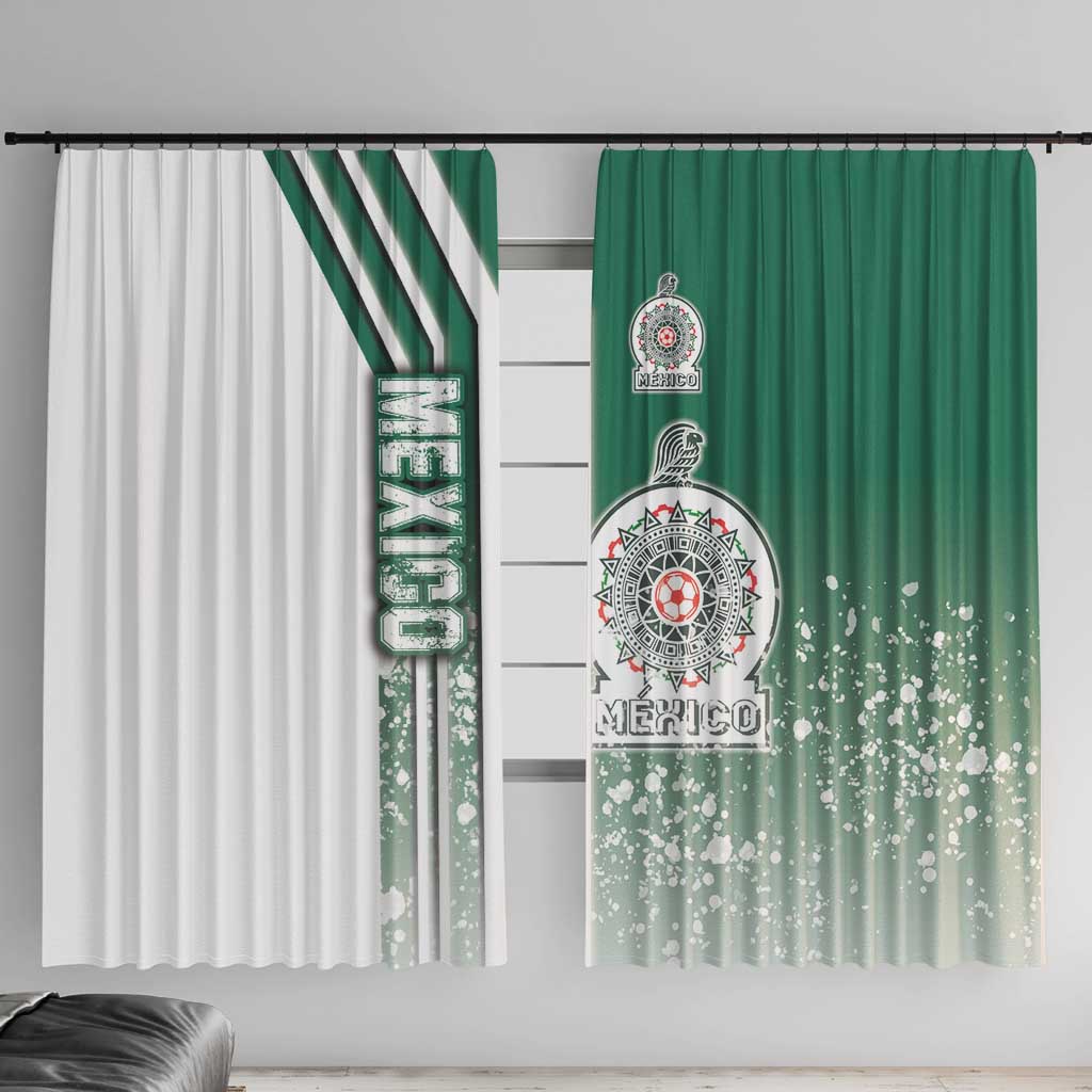 Mexico Football Window Curtain El Tri Soccer - Road To Champion