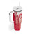 Poland Football Tumbler With Handle Polska Eagles Soccer - Road To Champion