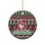 Africa Christmas Black Santa Fist Ceramic Ornament All Power to the People - Wonder Print Shop