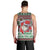 Africa Christmas Black Santa Fist Men Tank Top All Power to the People - Wonder Print Shop