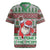 Africa Christmas Black Santa Fist Rugby Jersey All Power to the People - Wonder Print Shop