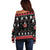 Merry Krampus Off Shoulder Sweater Christmas Gifts - Wonder Print Shop