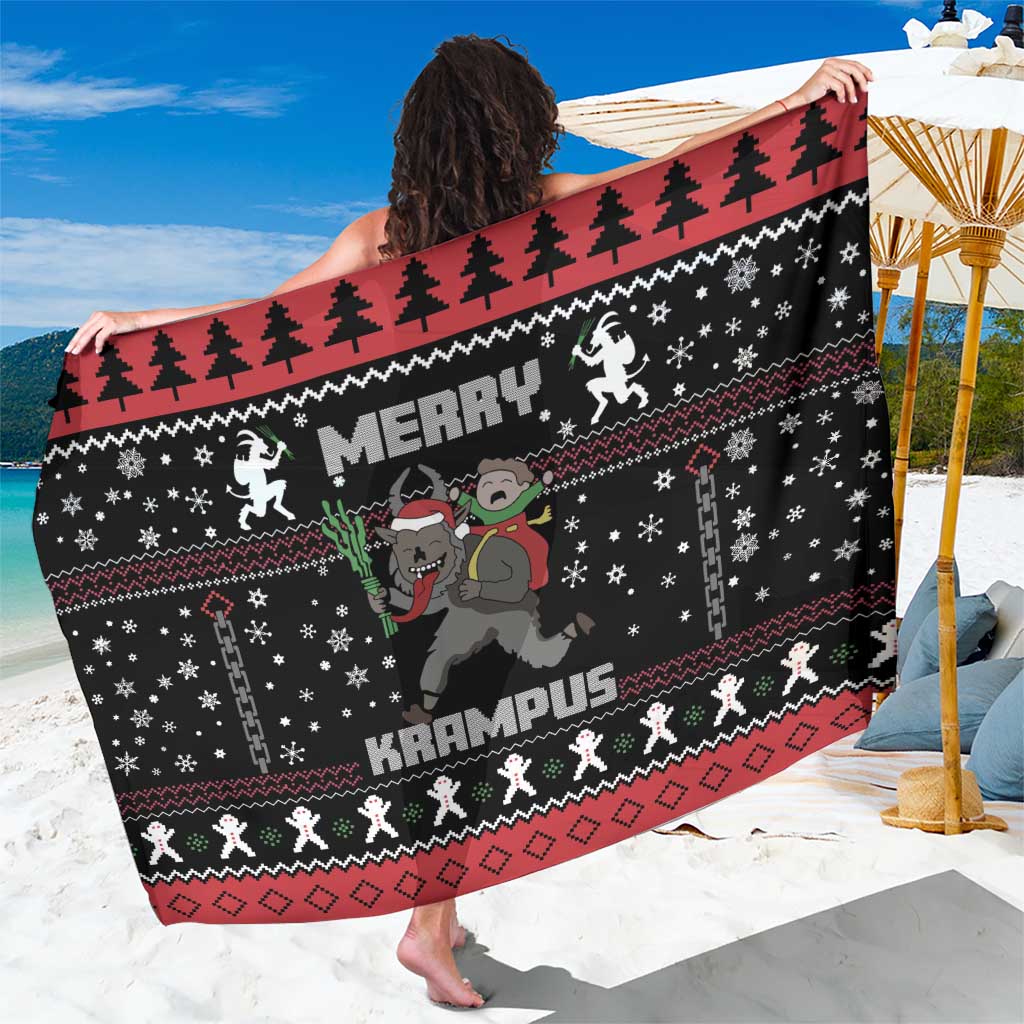 Merry Krampus Sarong Christmas Gifts