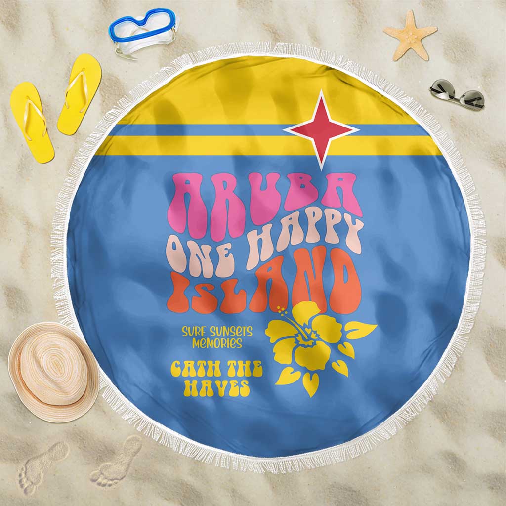 Aruba Beach Blanket One Happy Island 2025 - Wonder Print Shop