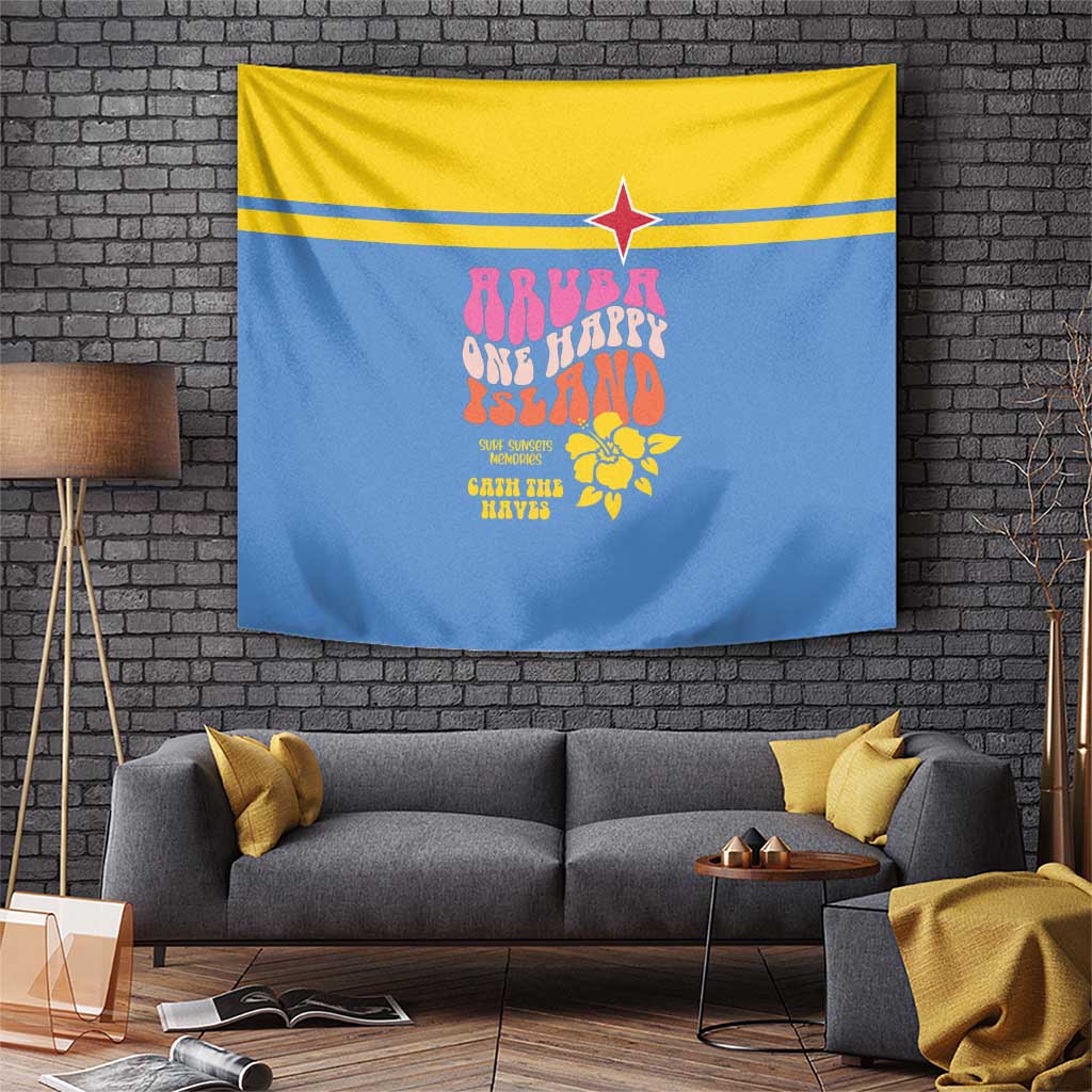 Aruba Tapestry One Happy Island 2025