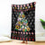 Hippie Xmas Blanket Hippie Flower Christmas Tree