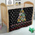 Hippie Xmas Quilt Hippie Flower Christmas Tree - Wonder Print Shop