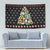 Hippie Xmas Tapestry Hippie Flower Christmas Tree