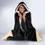 African Stand Firm Justice Now Hooded Blanket