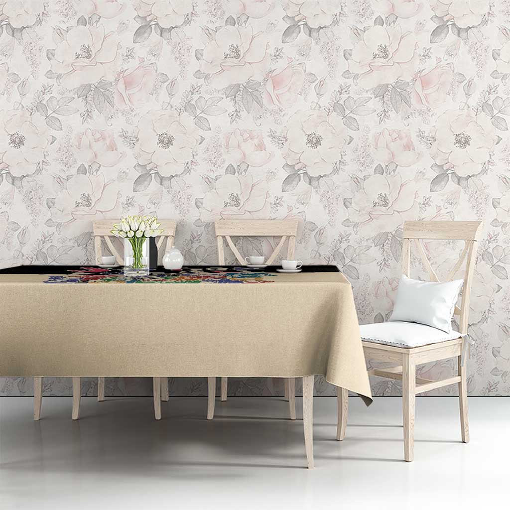 African Stand Firm Justice Now Tablecloth