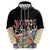 African Stand Firm Justice Now Zip Hoodie