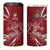 Latvia 4 in 1 Can Cooler Tumbler Latvian Lion Traditional Pattern