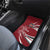 Latvia Car Mats Latvian Lion Traditional Pattern