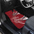 Latvia Car Mats Latvian Lion Traditional Pattern