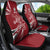 Latvia Car Seat Cover Latvian Lion Traditional Pattern