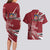 Latvia Couples Matching Long Sleeve Bodycon Dress and Hawaiian Shirt Latvian Lion Traditional Pattern