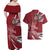 Latvia Couples Matching Off Shoulder Maxi Dress and Hawaiian Shirt Latvian Lion Traditional Pattern