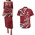 Latvia Couples Matching Puletasi and Hawaiian Shirt Latvian Lion Traditional Pattern