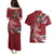 Latvia Couples Matching Puletasi and Hawaiian Shirt Latvian Lion Traditional Pattern