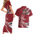 Latvia Couples Matching Short Sleeve Bodycon Dress and Hawaiian Shirt Latvian Lion Traditional Pattern