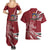 Latvia Couples Matching Summer Maxi Dress and Hawaiian Shirt Latvian Lion Traditional Pattern