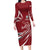 Latvia Family Matching Long Sleeve Bodycon Dress and Hawaiian Shirt Latvian Lion Traditional Pattern