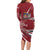 Latvia Family Matching Long Sleeve Bodycon Dress and Hawaiian Shirt Latvian Lion Traditional Pattern