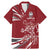 Latvia Family Matching Mermaid Dress and Hawaiian Shirt Latvian Lion Traditional Pattern