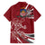 Latvia Family Matching Off Shoulder Short Dress and Hawaiian Shirt Latvian Lion Traditional Pattern