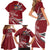 Latvia Family Matching Short Sleeve Bodycon Dress and Hawaiian Shirt Latvian Lion Traditional Pattern