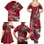 Latvia Family Matching Summer Maxi Dress and Hawaiian Shirt Latvian Lion Traditional Pattern