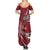 Latvia Family Matching Summer Maxi Dress and Hawaiian Shirt Latvian Lion Traditional Pattern