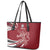 Latvia Leather Tote Bag Latvian Lion Traditional Pattern