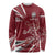 Latvia Long Sleeve Shirt Latvian Lion Traditional Pattern