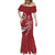 Latvia Mermaid Dress Latvian Lion Traditional Pattern