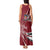 Latvia Tank Maxi Dress Latvian Lion Traditional Pattern