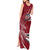 Latvia Tank Maxi Dress Latvian Lion Traditional Pattern