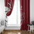 Latvia Window Curtain Latvian Lion Traditional Pattern