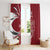 Latvia Window Curtain Latvian Lion Traditional Pattern