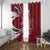 Latvia Window Curtain Latvian Lion Traditional Pattern