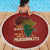 Being Black Is The Best Part Of My Personality Beach Blanket African Map Fingerprint