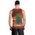 Being Black Is The Best Part Of My Personality Men Tank Top African Map Fingerprint