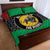 Pan African Panther Quilt Bed Set All Power To The People