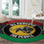 Pan African Panther Round Carpet All Power To The People